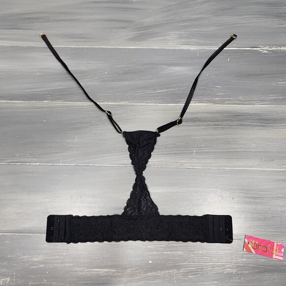 the bra lab Other - The Bra Lab Catalonian Lace Leather Multiway Interchangeable Back Strap Medium